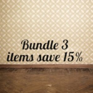 Bundle 3 items save 15%